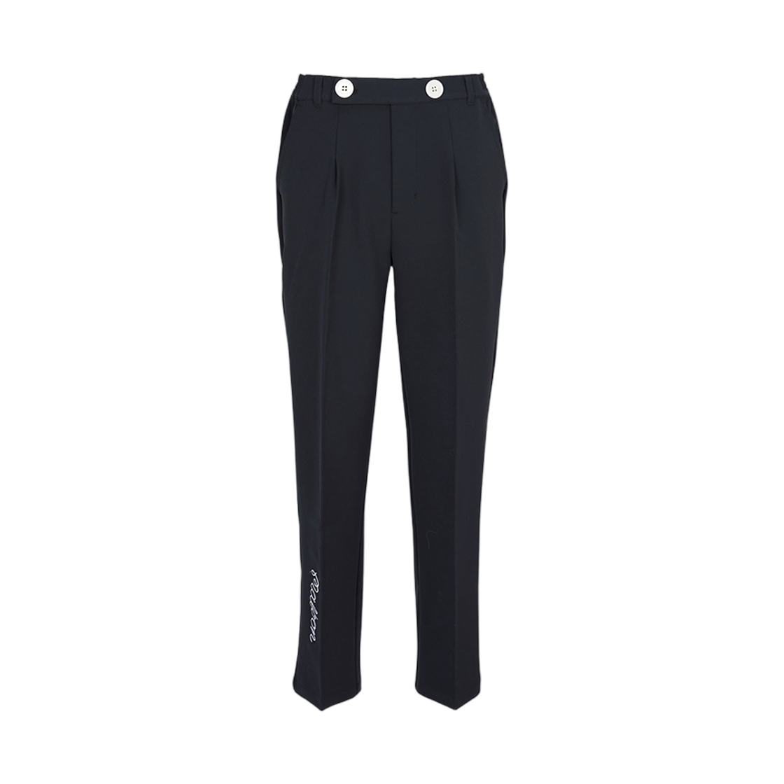 M9602BLK Malbon Golf Pants Blue Beige