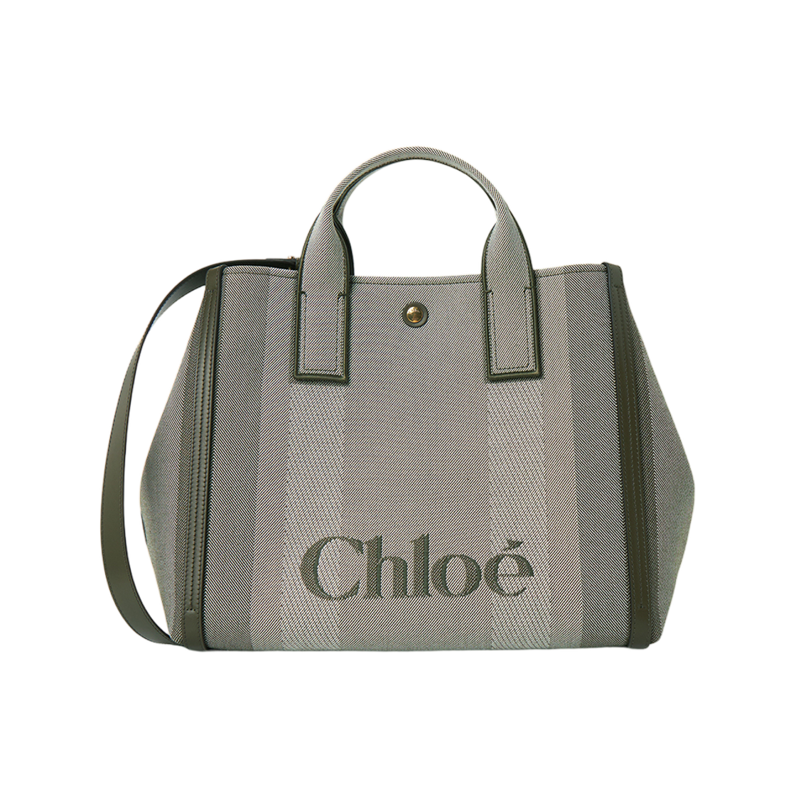 CHC25SS910O653E5 Chloe Carry Tote Bag Gray