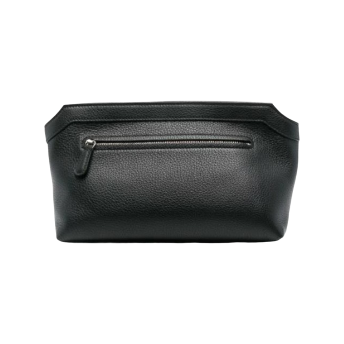 더 로우 샤이니 그레인 레더 테라스 파우치 블랙(The Row Terrasse Pouch in Shiny Grain Leather Black)