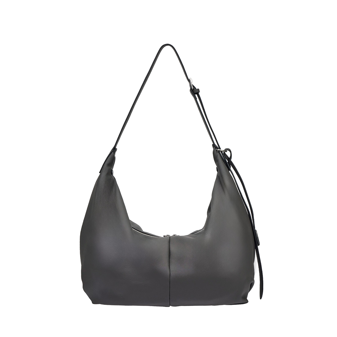 분크 하프문 그루비 호보 라지 쉐도우그레이(vunque Halfmoon Groovy Hobo L Shadow Grey) - 5