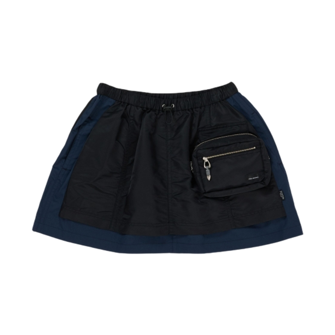 포터 x 토가 나일론 미니 스커트 블랙(Porter x Toga Nylon Mini Skirt Black)