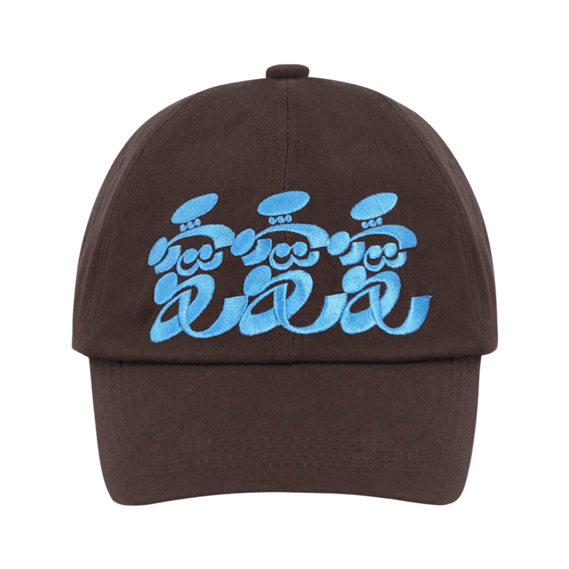 러브러브러브 SV The Most Basic 베이스볼 캡 브라운(LUVLUVLUV SV The Most Basic Baseball Cap Brown)