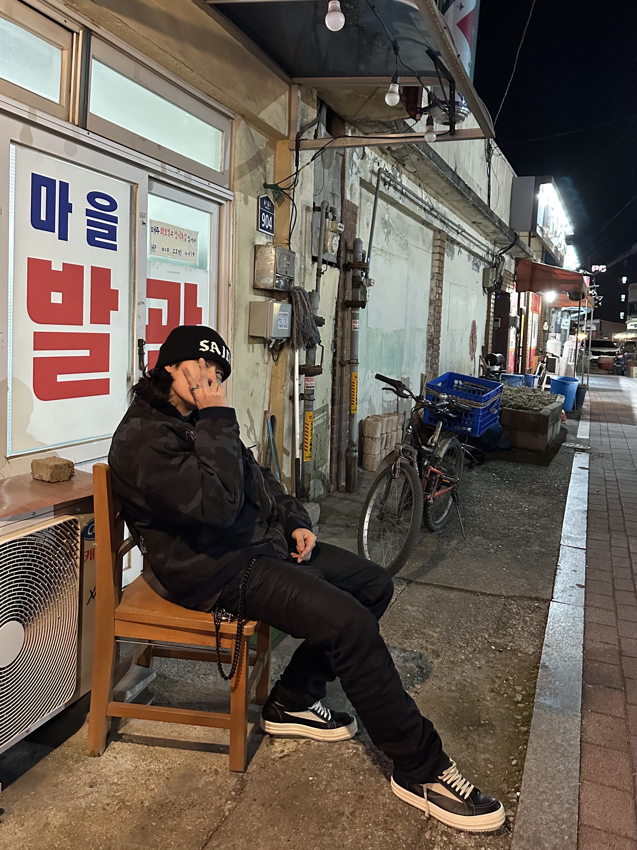 Rick Owens Drkshdw Vintage Sneakers Black Milk, Rick Owens Luxor Vintage Sneakers Black Milk 착용 스타일 - 4