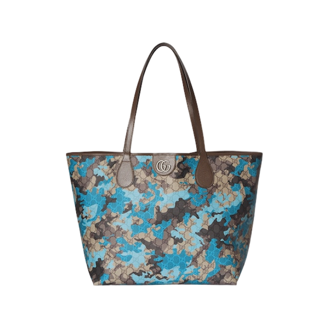 구찌 라지 GG 토트백 블루(Gucci Large GG Tote Bag Blue) - 1