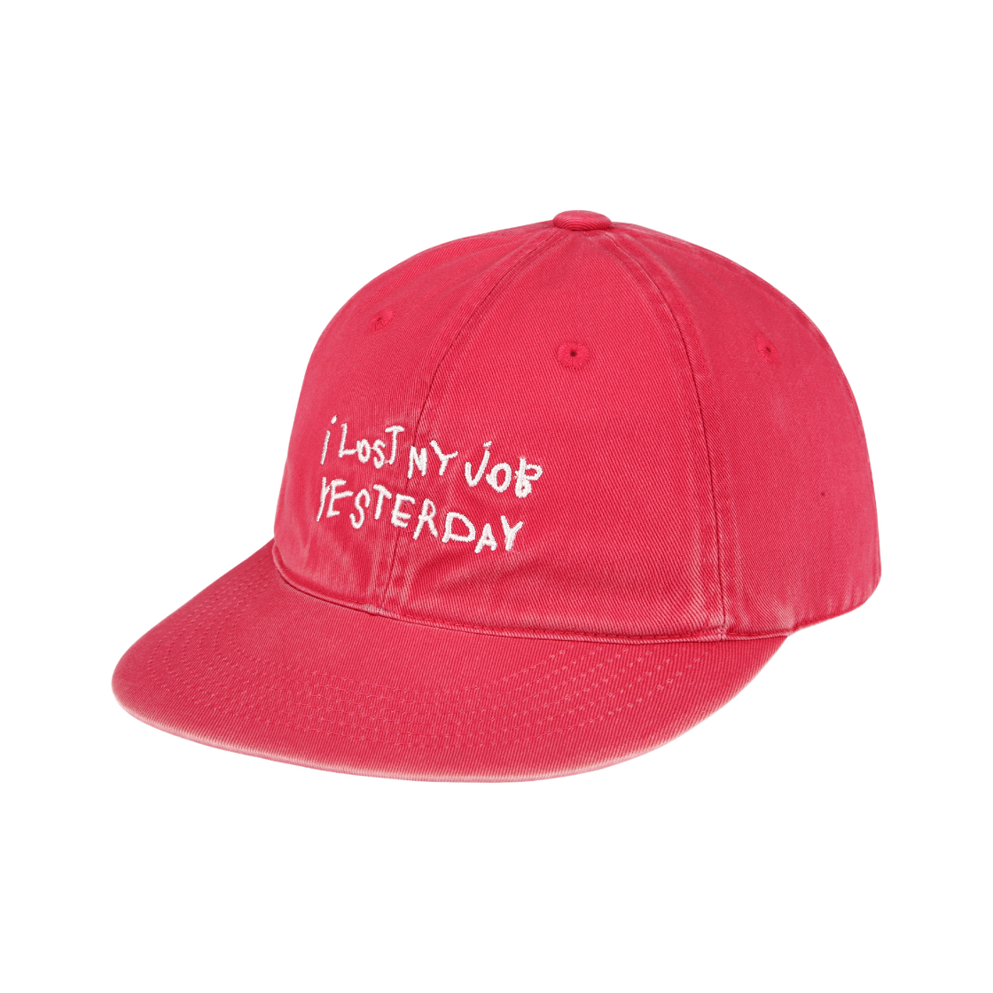 홈리스 레터링 캡 레드(Hommless Lettering Cap Red)