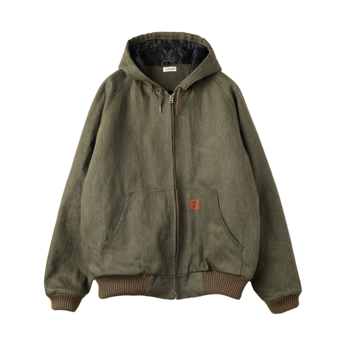지에다 페이드 드릴 파카 카키(Jieda Fade Drill Parka Khaki)