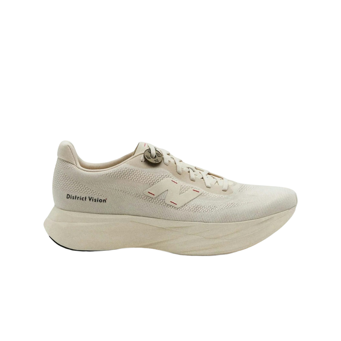 뉴발란스 x 디스트릭트 비전 퓨어셀 SC 엘리트 v5 리넨 레드 - D 스탠다드(New Balance x District Vision FuelCell SC Elite v5 Linen Red - D Standard)