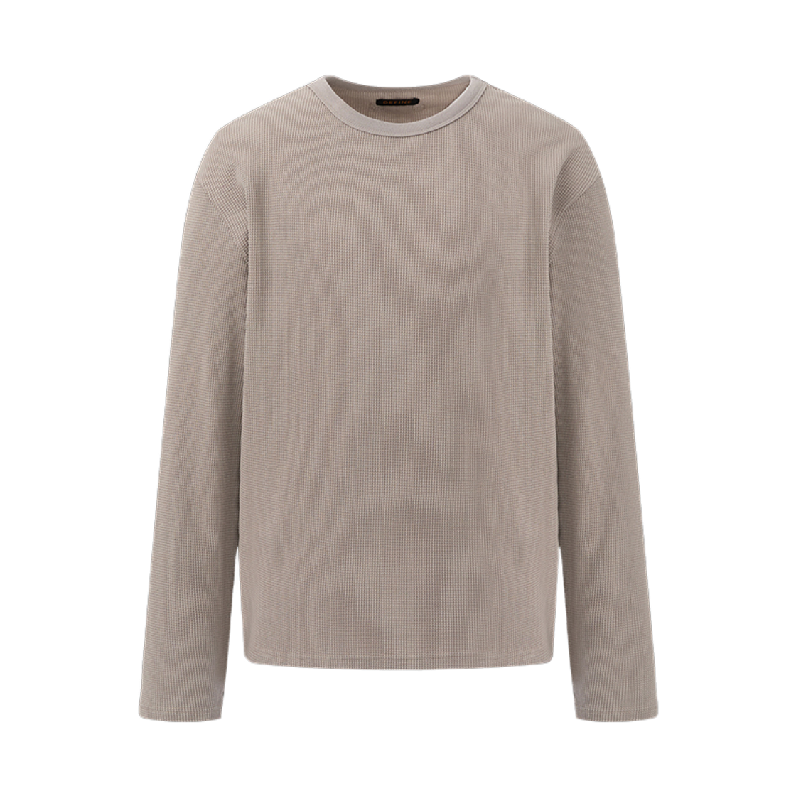 디파인 베이스 와플 롱슬리브 베이지(DEFINE Base Waffle Long Sleeve Beige)