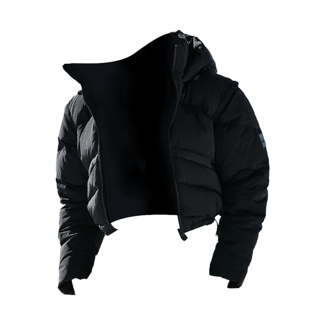 (W) 알로 요가 글레이셔 푸퍼 블랙((W) Alo Yoga Glacier Puffer Black)