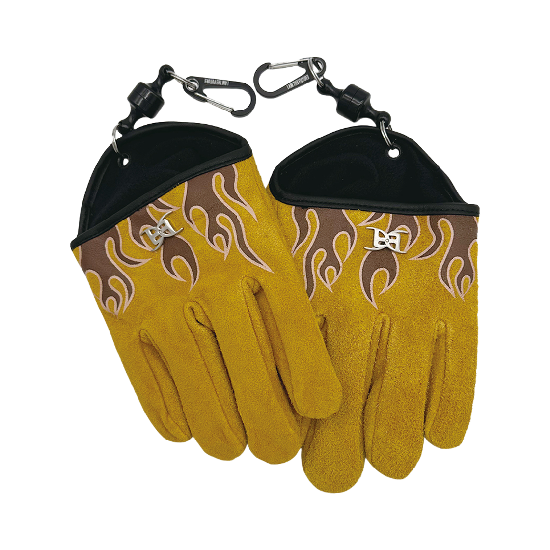 35DU080305 IAMTHEFUTURE Diamond Cow Leather Gloves