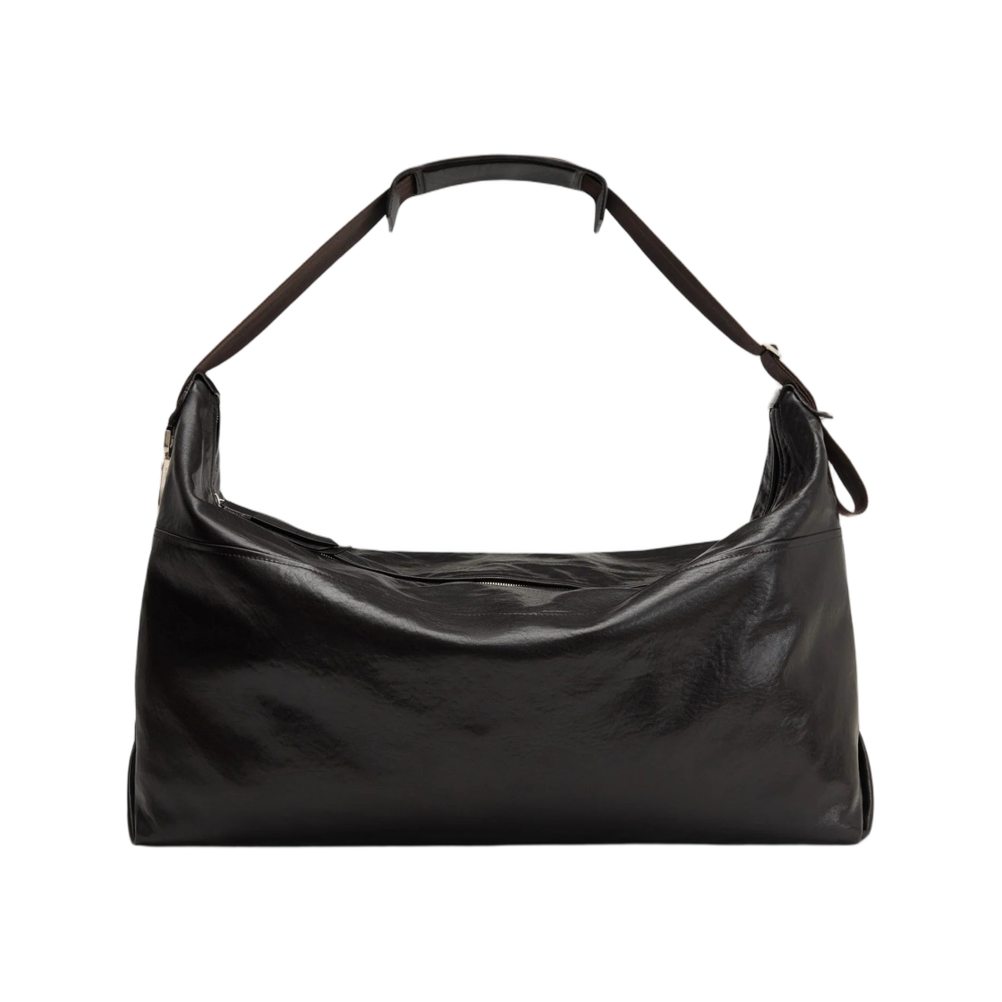 르메르 베를링고 72H 위켄드 백 페이퍼 럭스 레더 다크 초콜릿(Lemaire Berlingot 72H Weekend Bag Paper Lux Leather Dark Chocolate) - 1