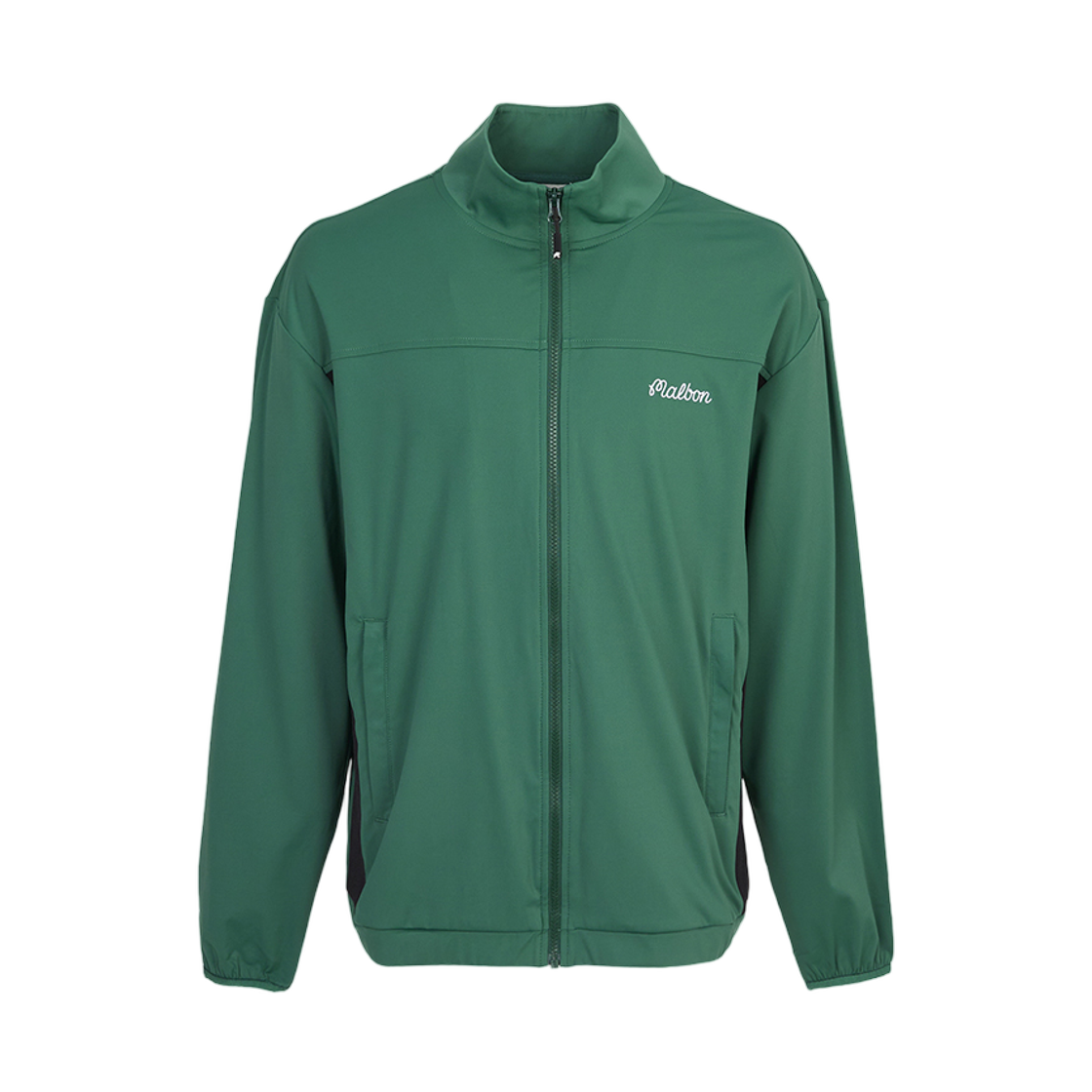 M9420FST Malbon Golf Zip Up Jacket Green