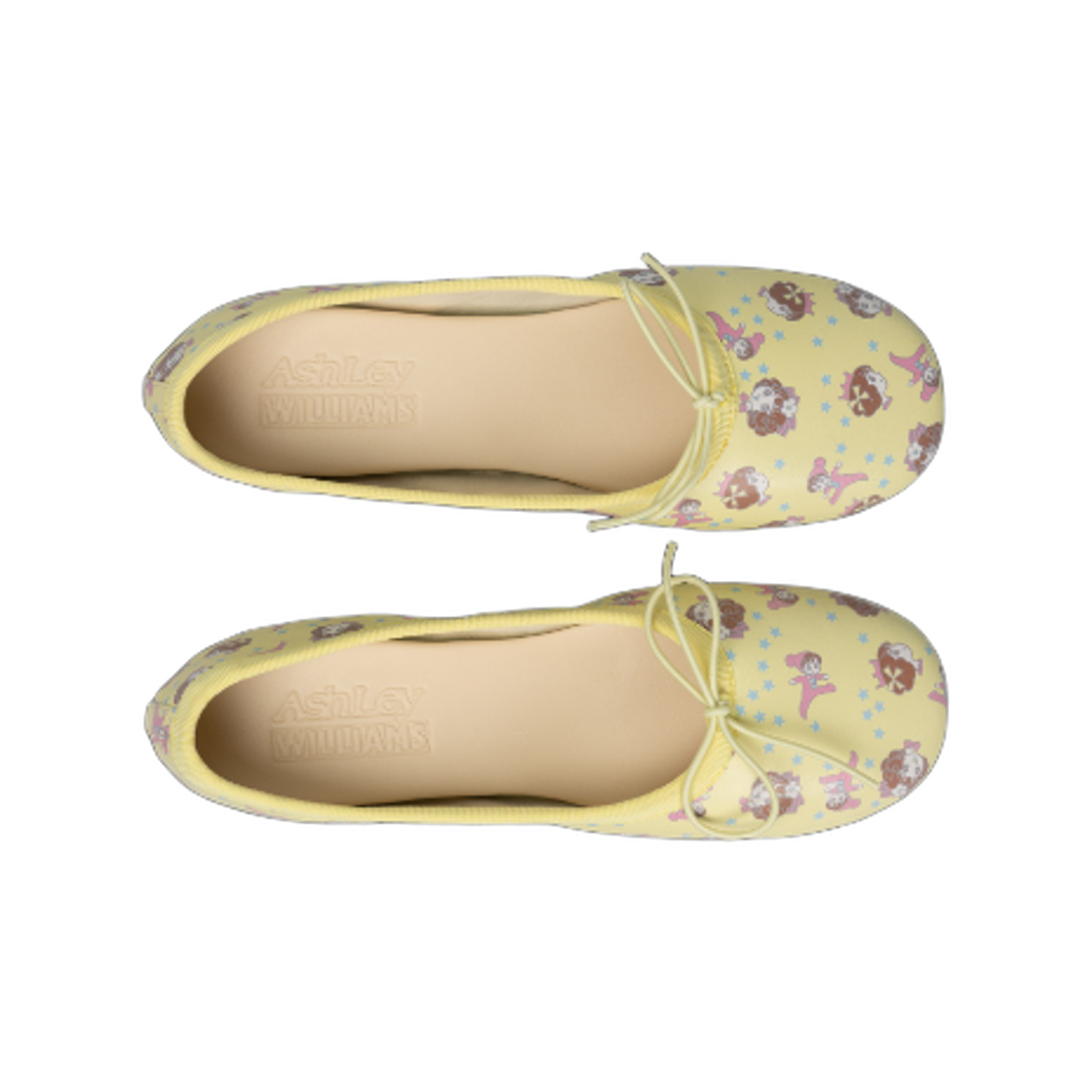 (W) 애슐리 윌리엄스 걸 베이비 멜로디 플랫 옐로우((W) Ashley Williams Girl Baby Melody Flats Yellow) - 2