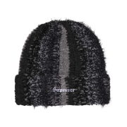 Supreme Tinsel Stripe Beanie Black - 25FW