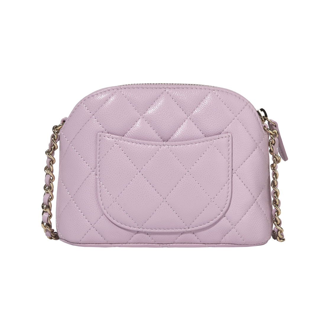 샤넬 체인 달린 미니백 램스킨 & 골드 메탈 라이트 퍼플(Chanel Clutch with Chain Lambskin & Gold Light Purple) - 2