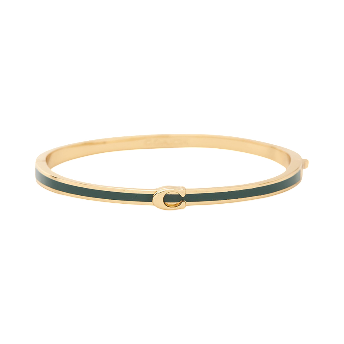 (W) 코치 뱅글 브레이슬릿 블루 그린((W) Coach Bangle Bracelet Blue Green) - 1