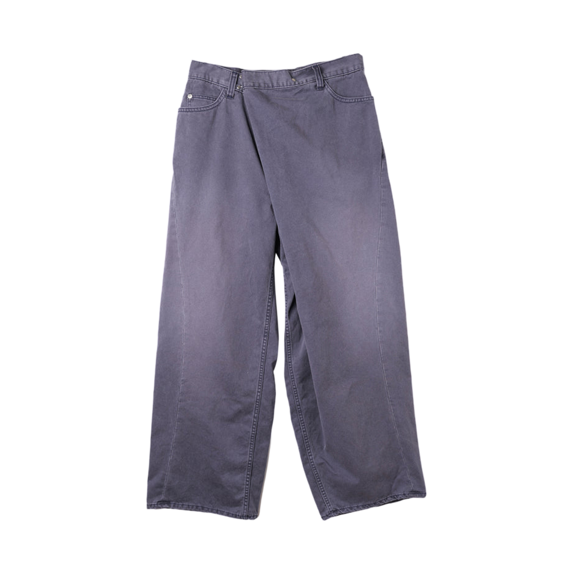 지에다 오버 랩 치노 팬츠 네이비(Jieda Over Wrap Chino Pants Navy)