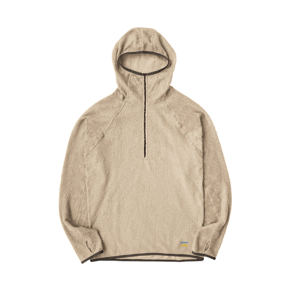 센치 디자인 A90 하프집 후드 듄(Senchi Design A90 Half-Zip Hoodie Dune) - 1