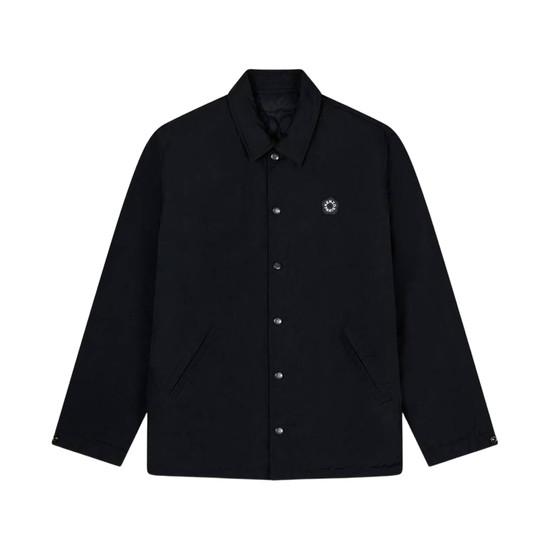 FF65BL0669NT-99 Kenzo Boke Flower 2.0 Reversible Heavy Coach Jacket Black