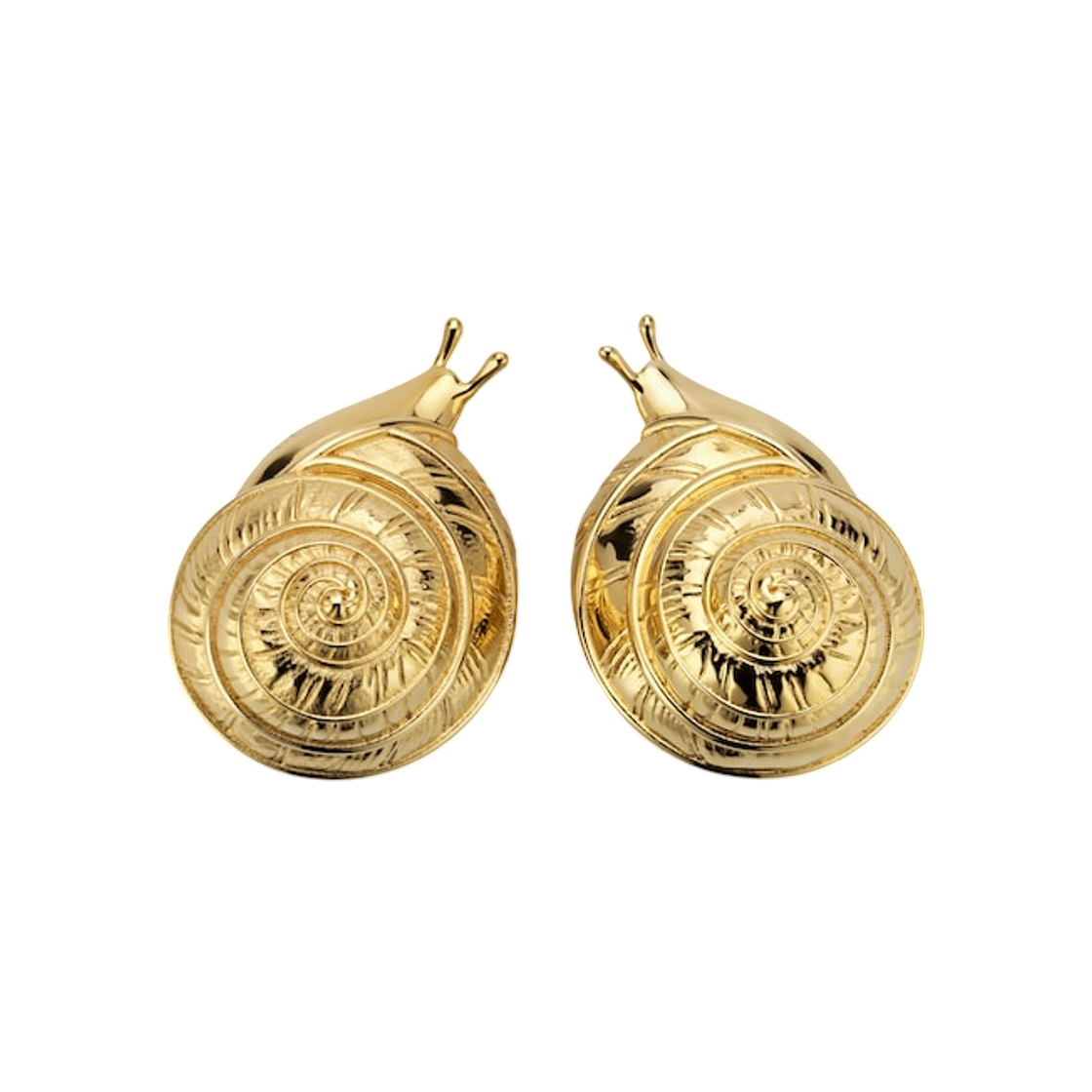 (W) 구찌 스네일 쉐이프 이어링 골드((W) Gucci Snail Shaped Earrings Gold) - 1