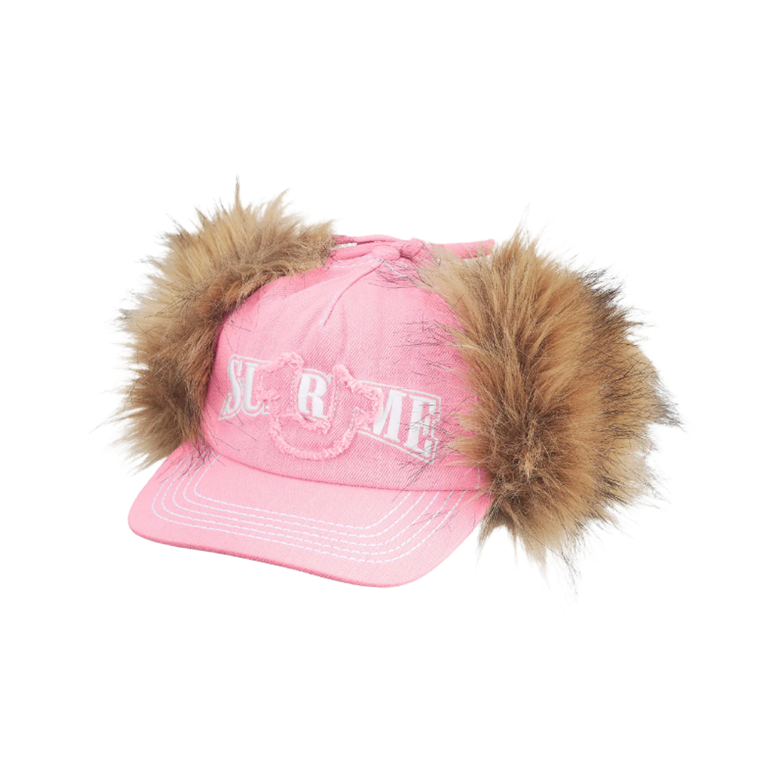 슈프림 x 트루릴리전 이어플랩 5-패널 핑크 - 25FW(Supreme x True Religion Earflap 5-Panel Pink - 25FW) - 4