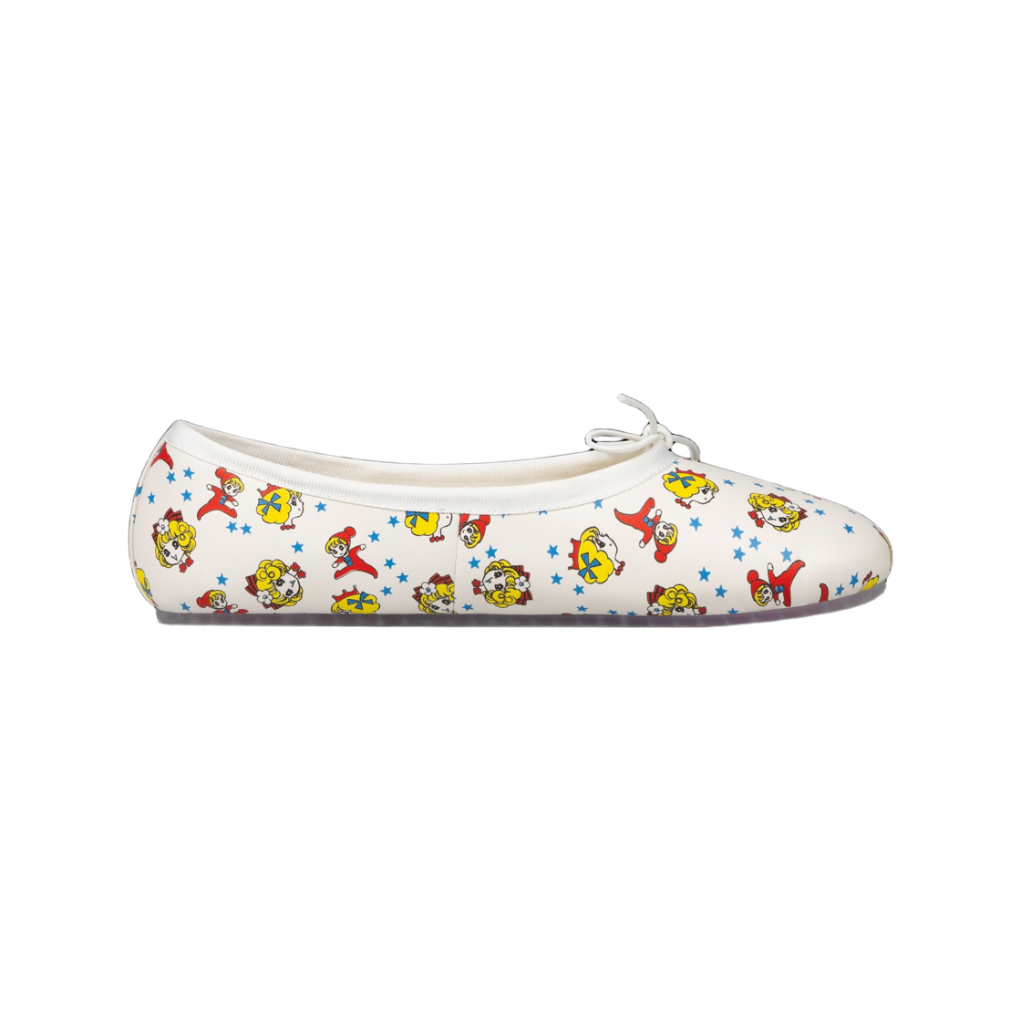 (W) 애슐리 윌리엄스 걸 베이비 멜로디 플랫 화이트((W) Ashley Williams Girl Baby Melody Flats White)