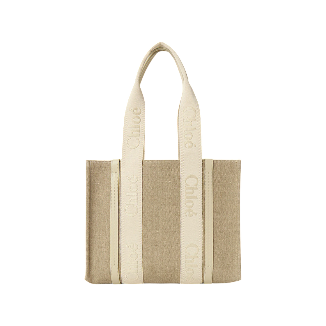 CHC23AS383L1720S Chloe Woody Tote Bag Beige