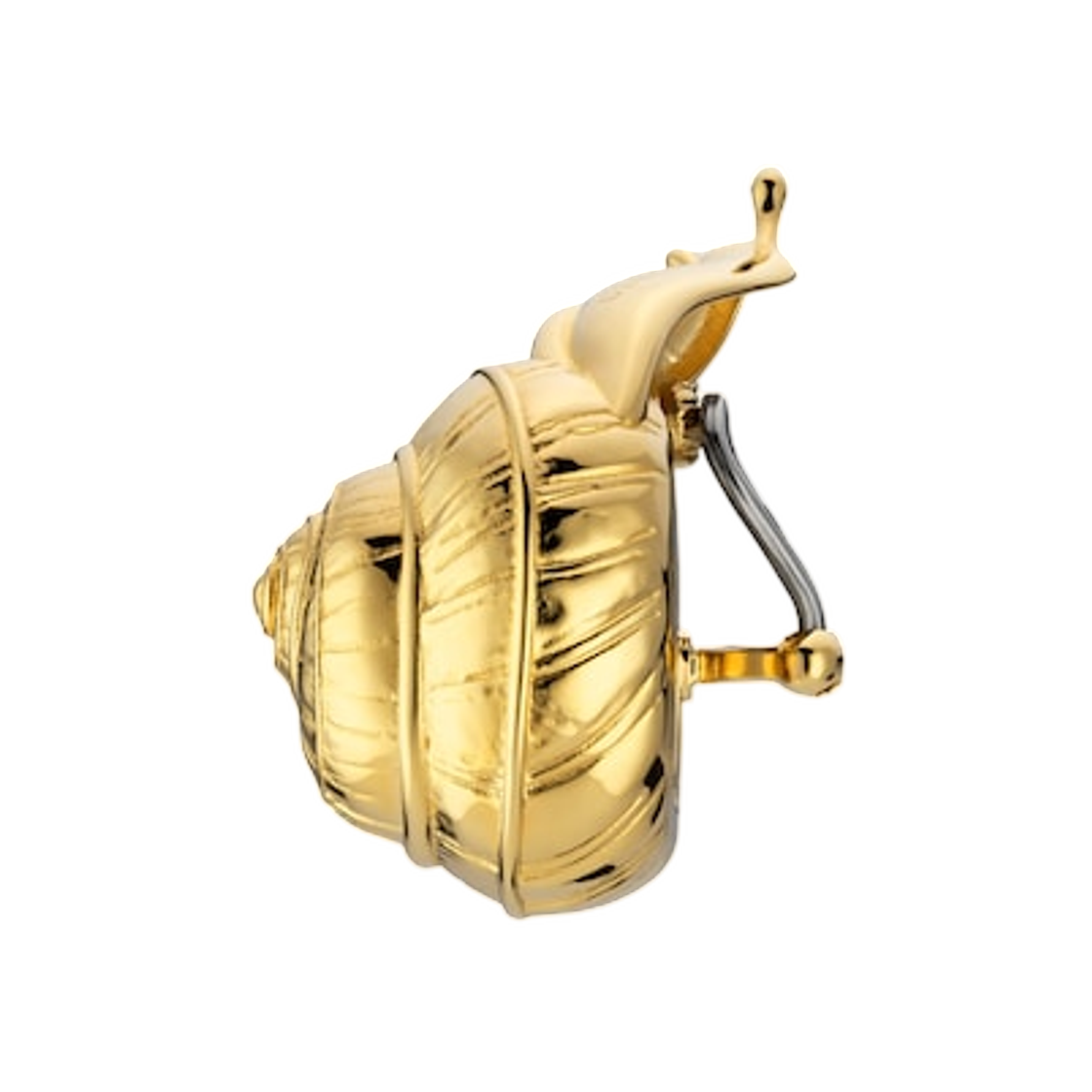 (W) 구찌 스네일 쉐이프 이어링 골드((W) Gucci Snail Shaped Earrings Gold) - 2