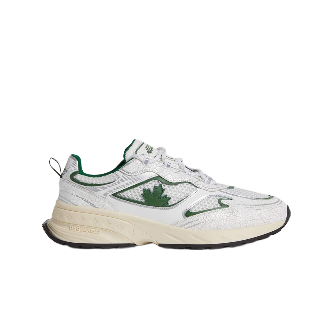 SNM044443108445M4142 Dsquared2 Sprinter Sneakers White