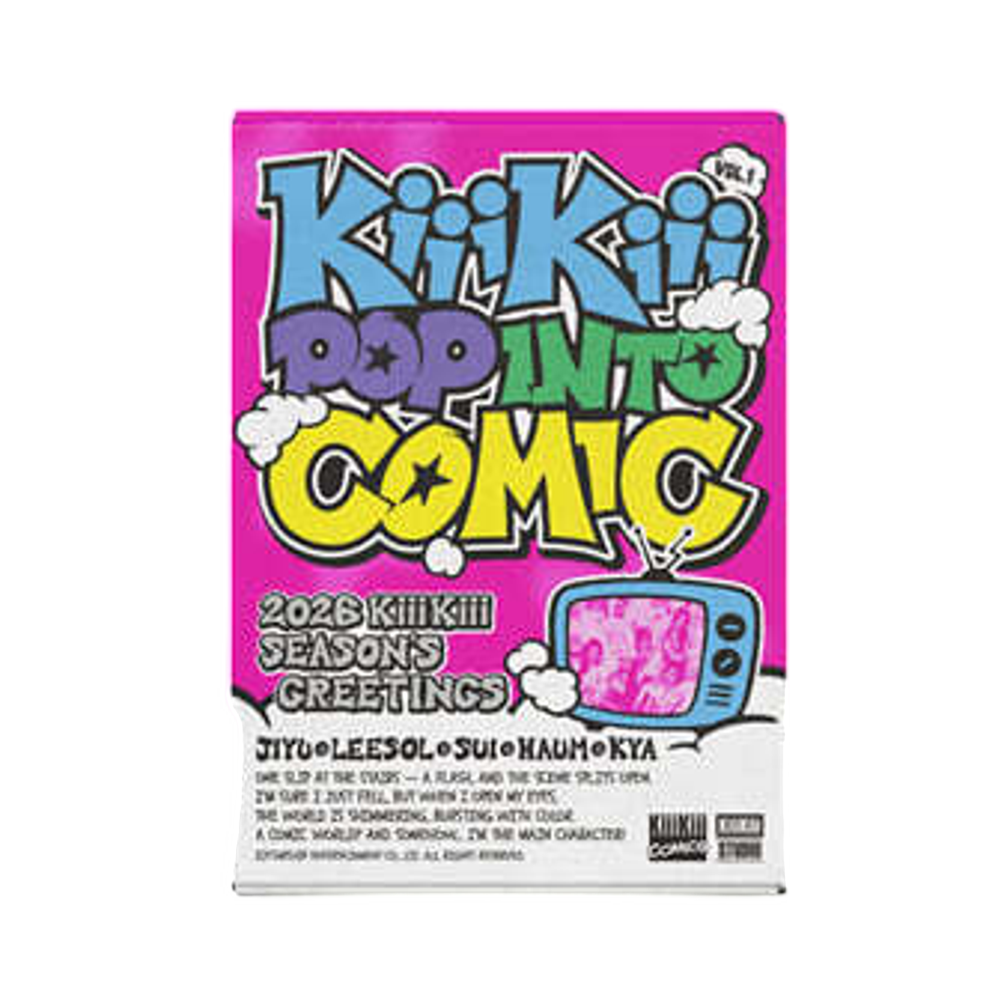 키키 2026 시즌그리팅 키키 팝 인투 코믹(KiiiKiii 2026 Season's Greetings Kiiikiii Pop Into Comic) - 1