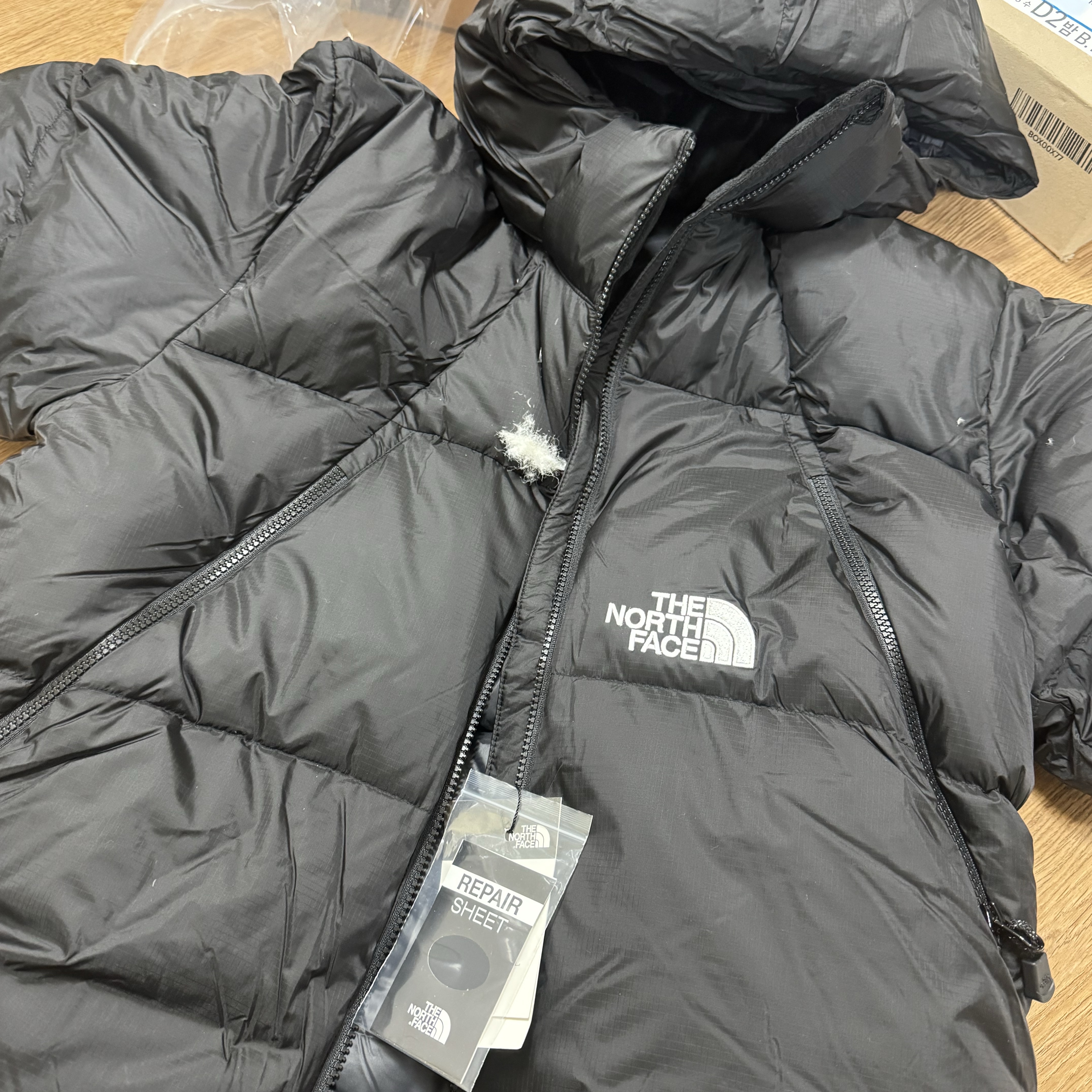The North Face White Label Project Down Jacket RDS Black - 25FW 착용 스타일 - 2