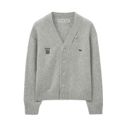 Lacoste X SATUR Essen Wool Knit Cardigan Oatmeal