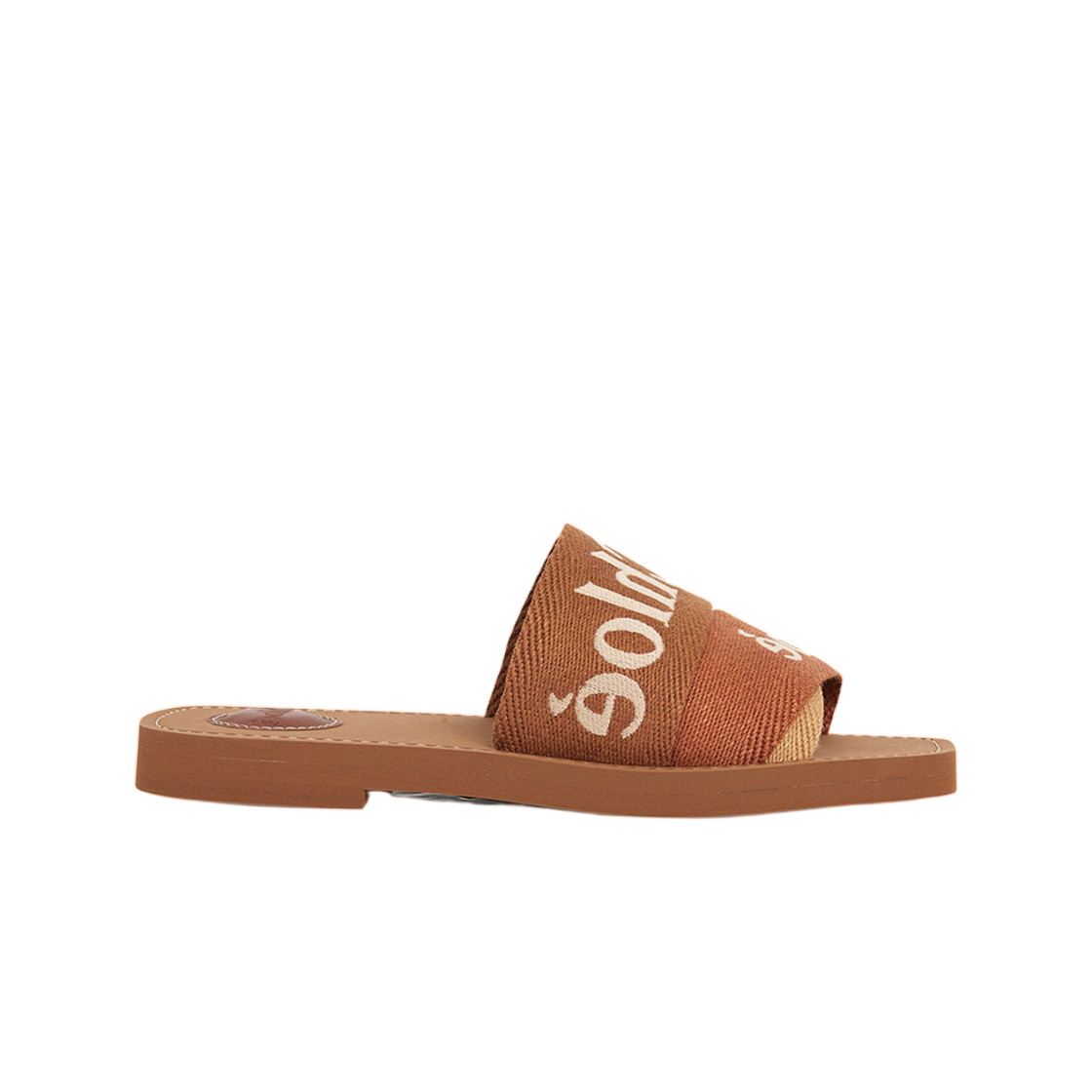 CHC23U188EF247 (W) Chloe Woody Slippers Caramel