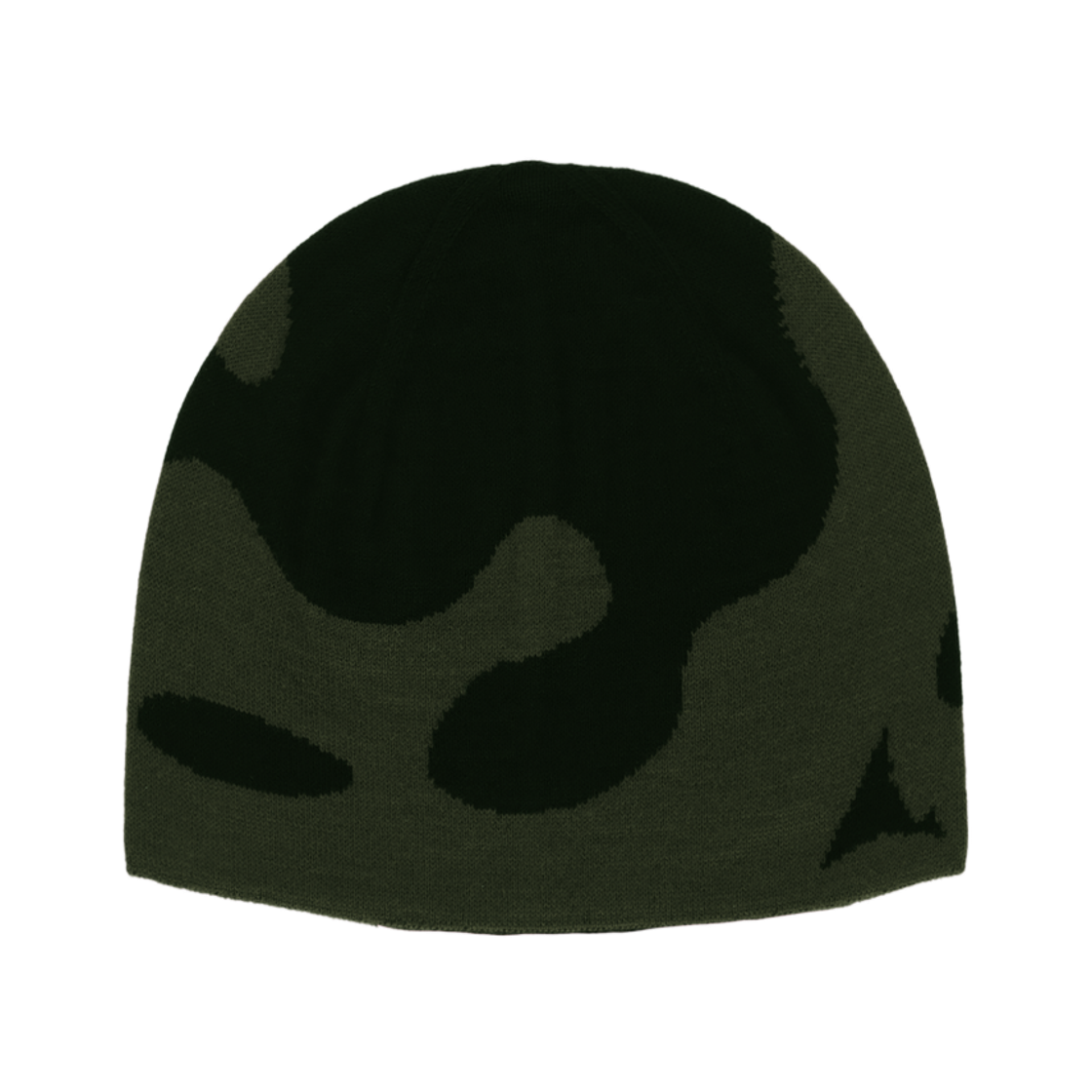 J318320/RBUW2103YA16-GRN0052 ROA Magma Wool Beanie Dark Green Black