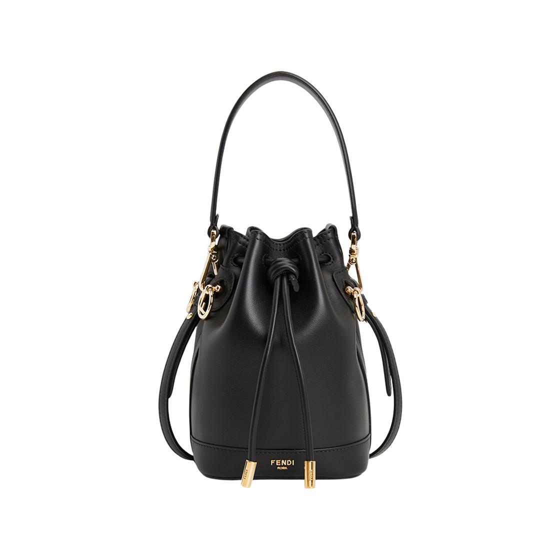 8BS109AYJ1F0KUR Fendi Mon Tresor Bucket Bag Black