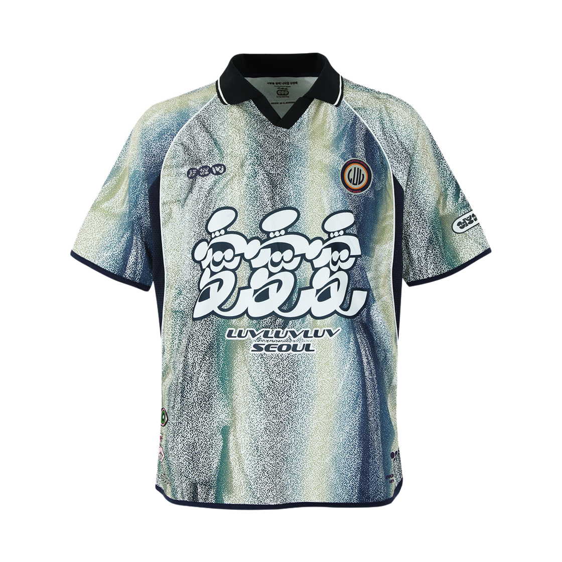 러브러브러브 KM 사커 저지 디오니소스 네이비(LUVLUVLUV KM Soccer Jersey Dionysus Navy)