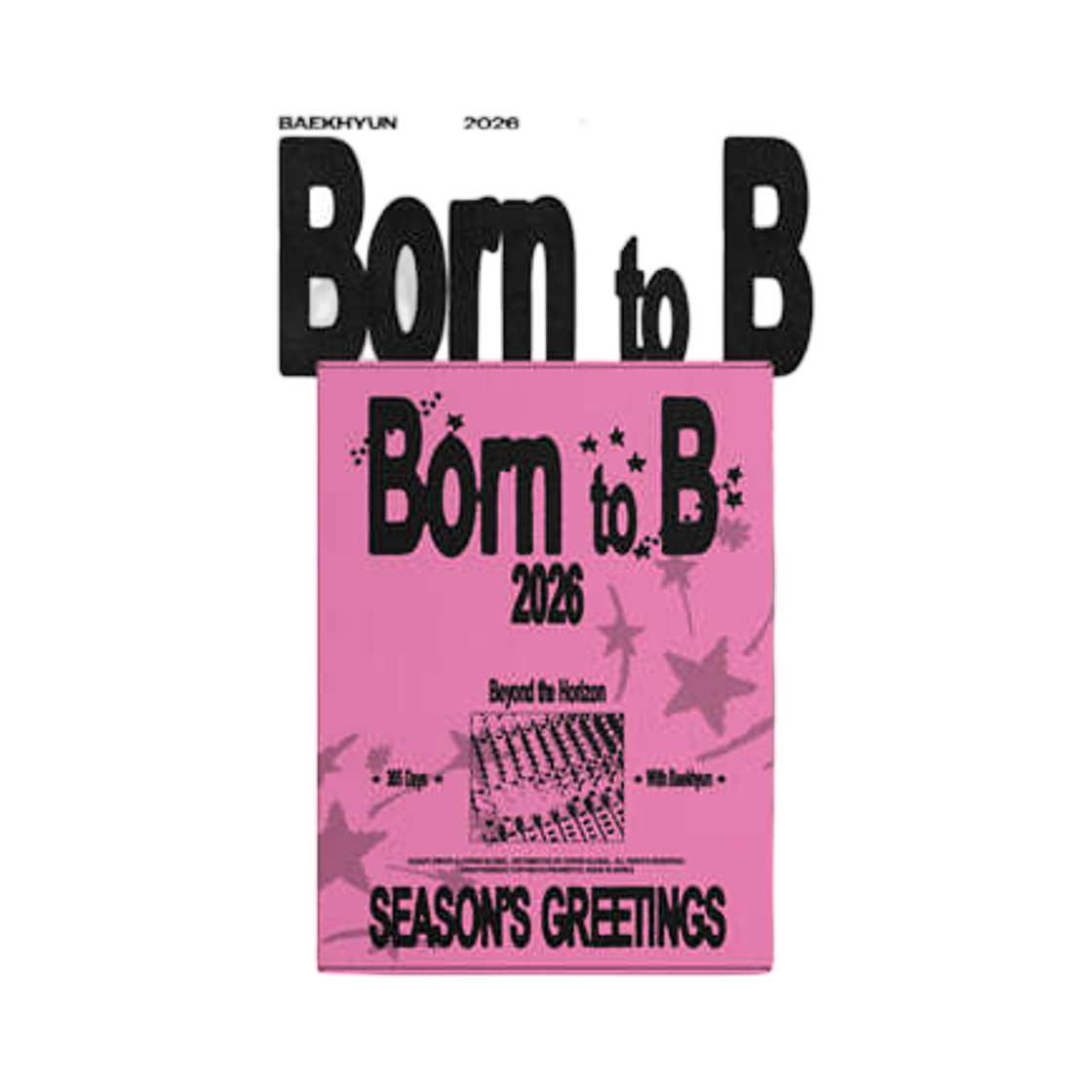 백현 2026 시즌그리팅 본 투 비(Baekhyun 2026 Season's Greetings Born To B) - 1