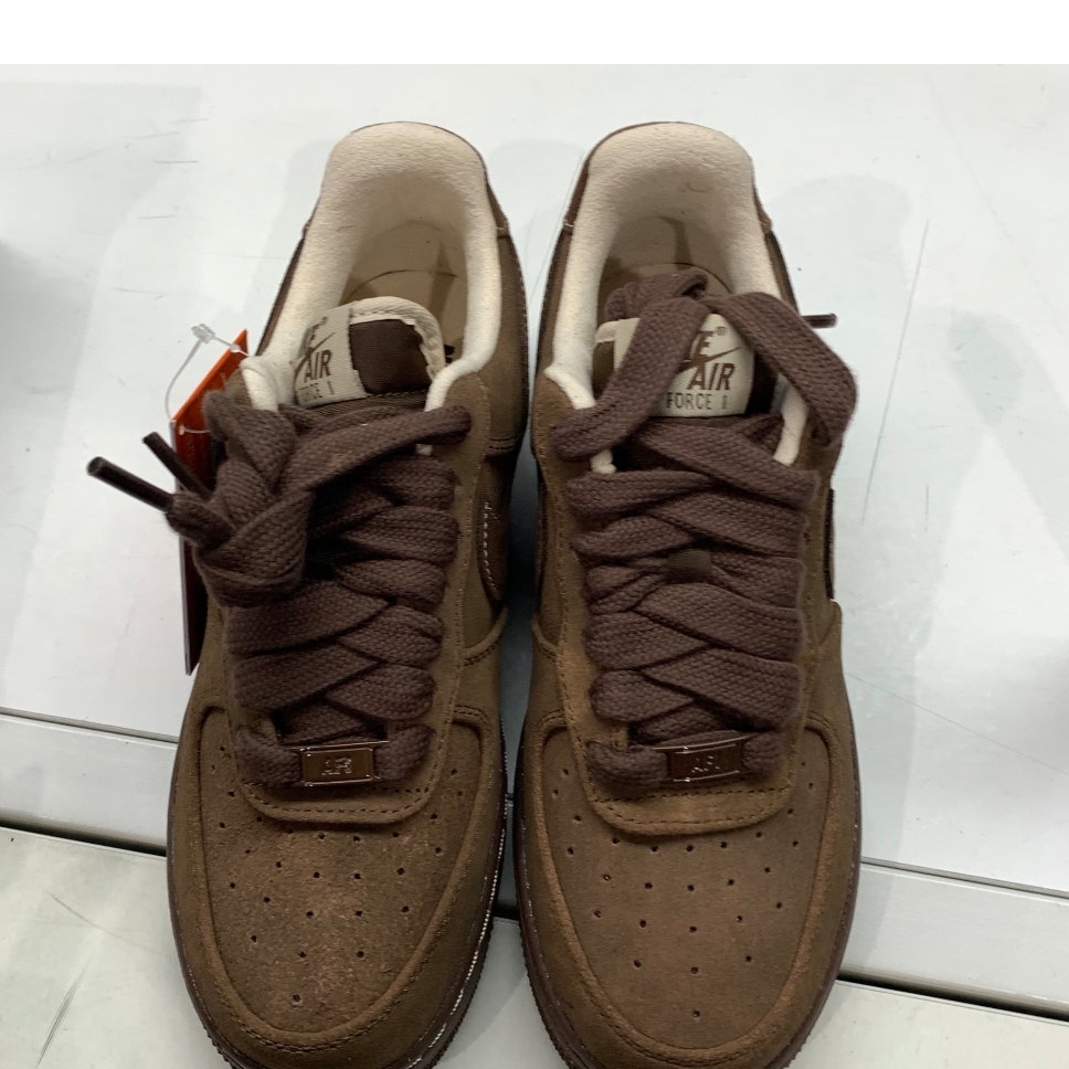 (W) Nike Air Force 1 '07 Cacao Wow 착용 스타일 - 9