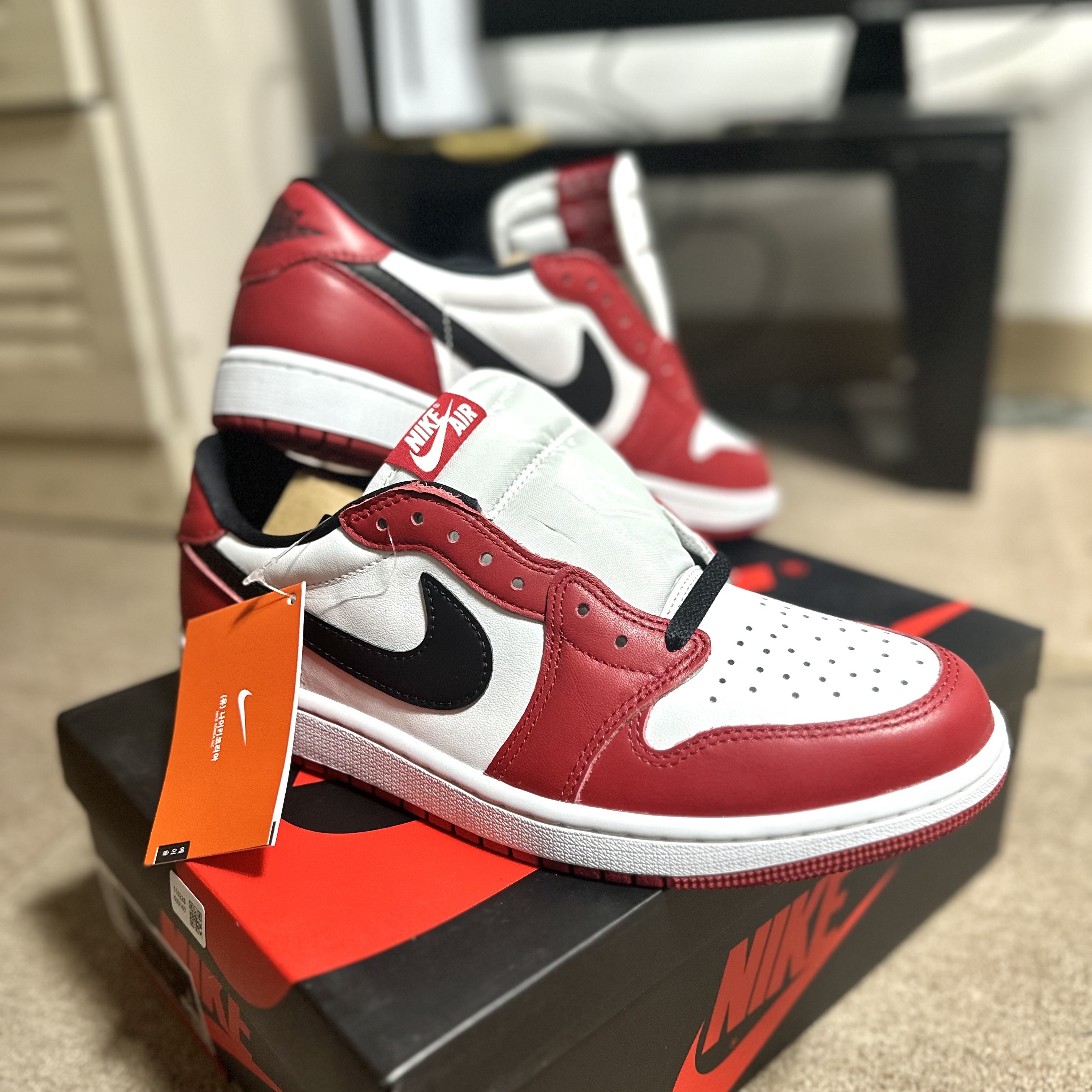 Jordan 1 Retro Low OG Chicago 착용 스타일