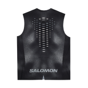Salomon x Mental Athletic Tank Top Deep Black White