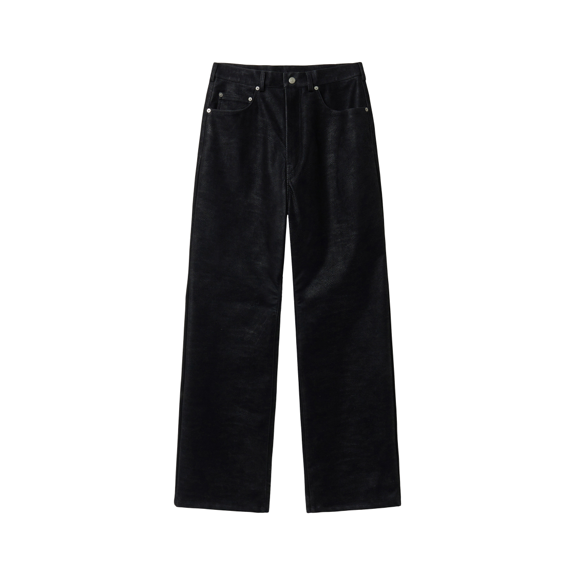 알렌느 누벅 부츠컷 팬츠 블랙(Haleine Nubuck Bootcut Pants Black (WB402))