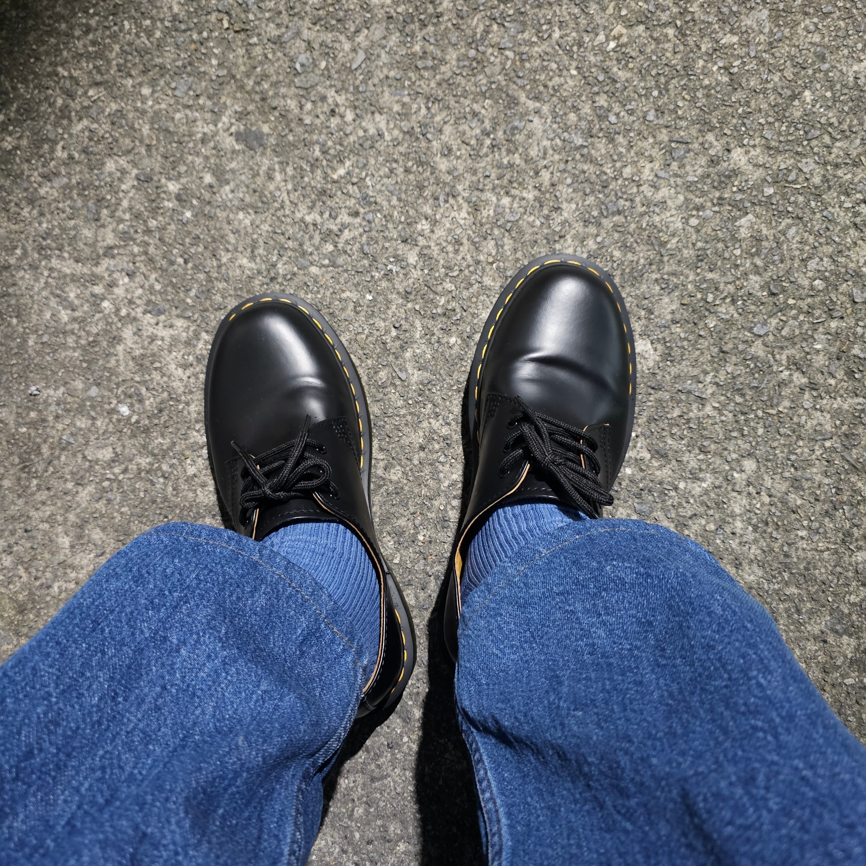 Dr. Martens 1461 Smooth Black 착용 스타일