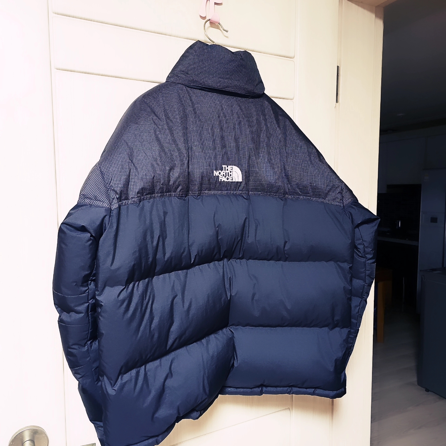 The North Face Remaster Down Jacket Black - 25FW 착용 스타일 - 2