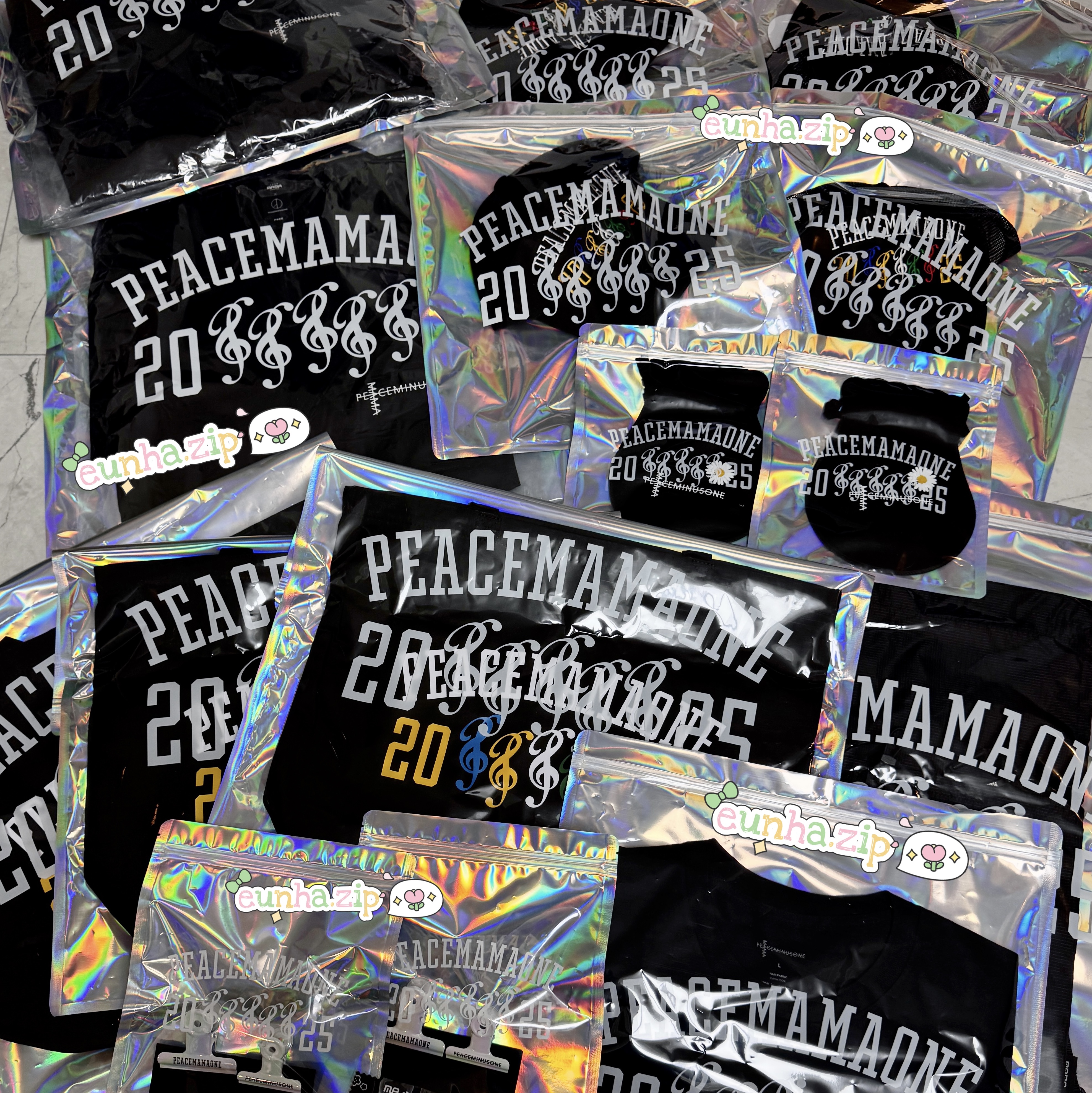 Peaceminusone x 2025 MAMA Awards Peacemamaone Cap Mesh, Peaceminusone x 2025 MAMA Awards Peacemamaone Cap Cotton 착용 스타일 - 3