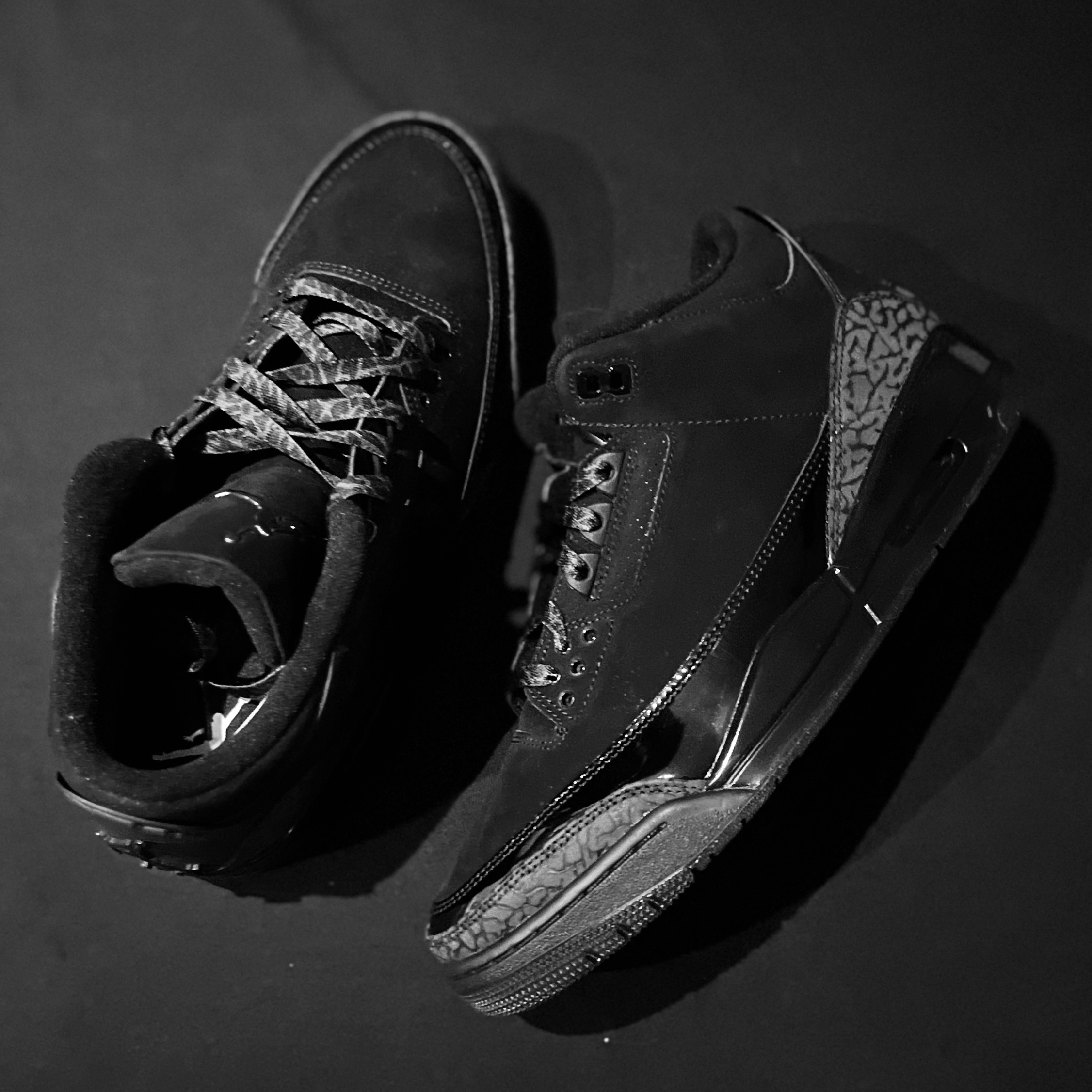 Jordan 3 Retro Black Cat 2025 착용 스타일 - 3