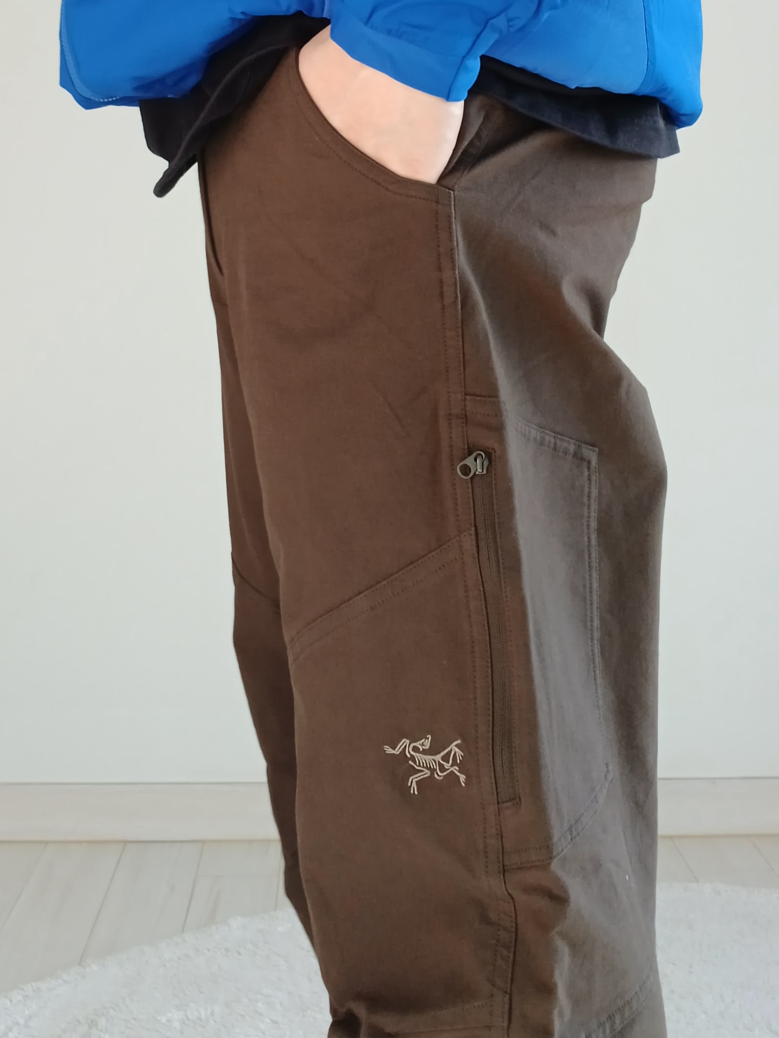 Arc'teryx Atom SV Hoody Vitality, Arc'teryx Small Bird Cap Black 착용 스타일 - 5
