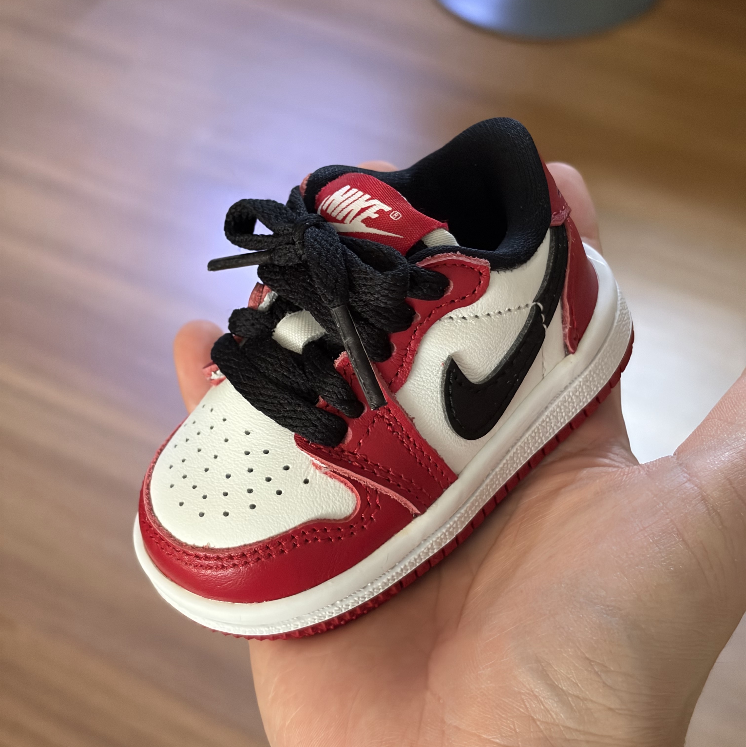 (TD) Jordan 1 Retro Low OG Chicago 착용 스타일 - 1