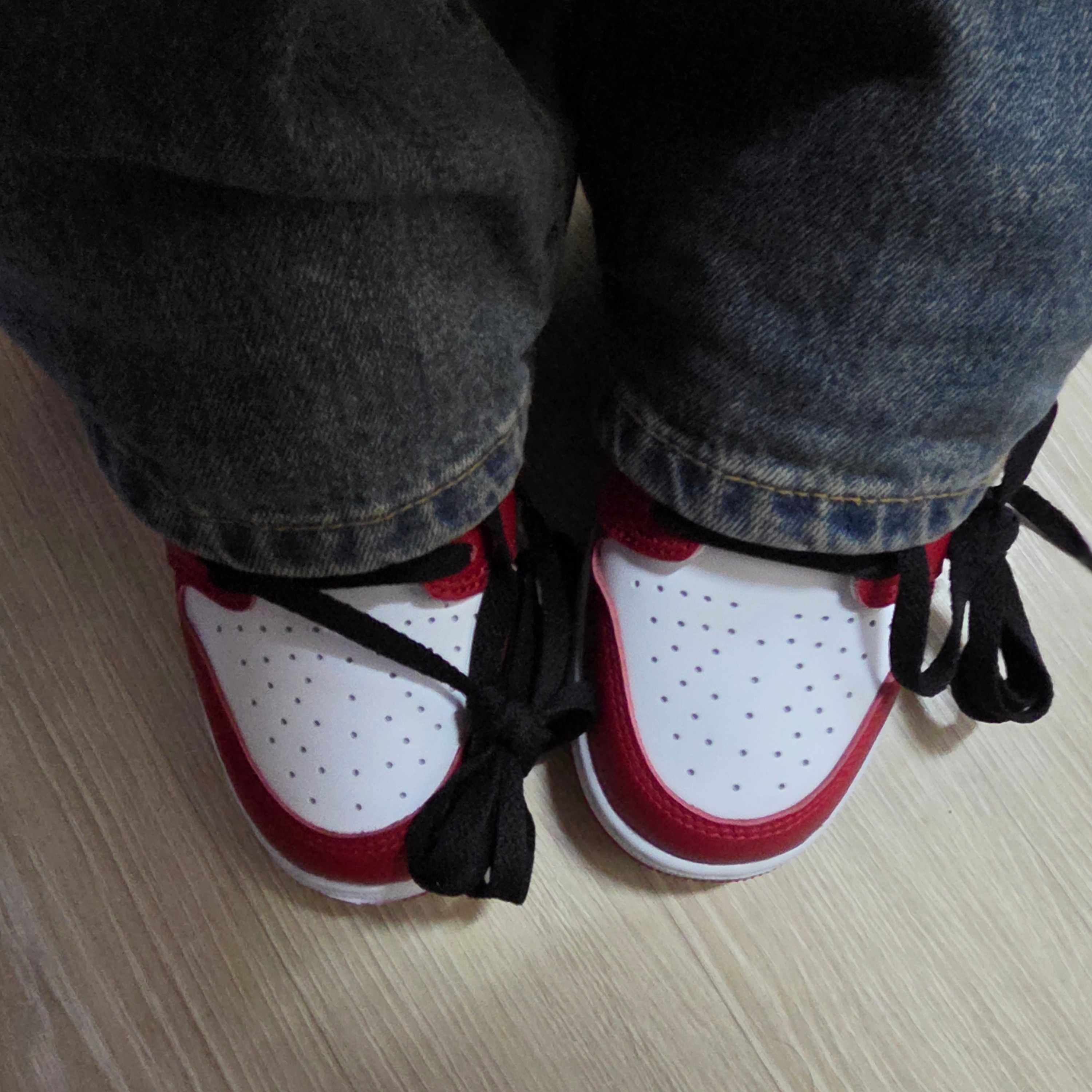 (GS) Jordan 1 Retro Low OG Chicago 착용 스타일 - 2