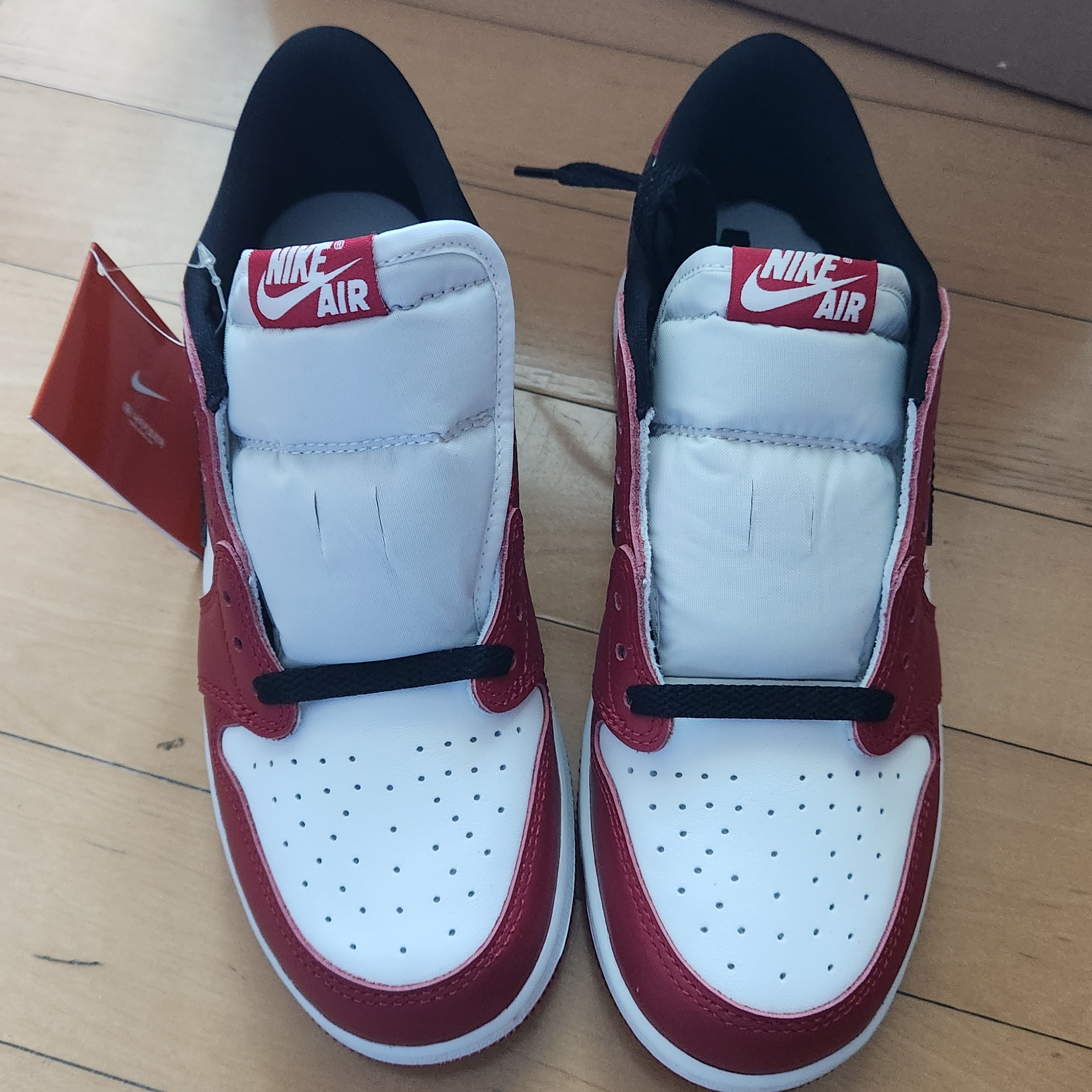 Jordan 1 Retro Low OG Chicago 착용 스타일 - 2