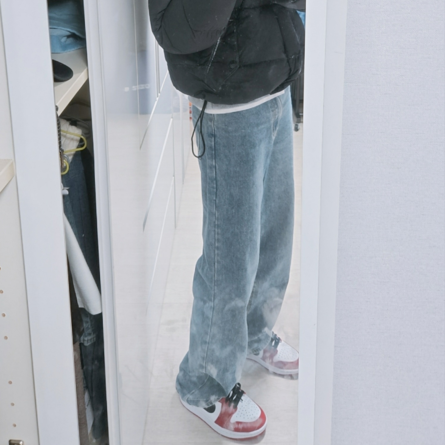 Jordan 1 Retro Low OG Chicago 착용 스타일 - 3